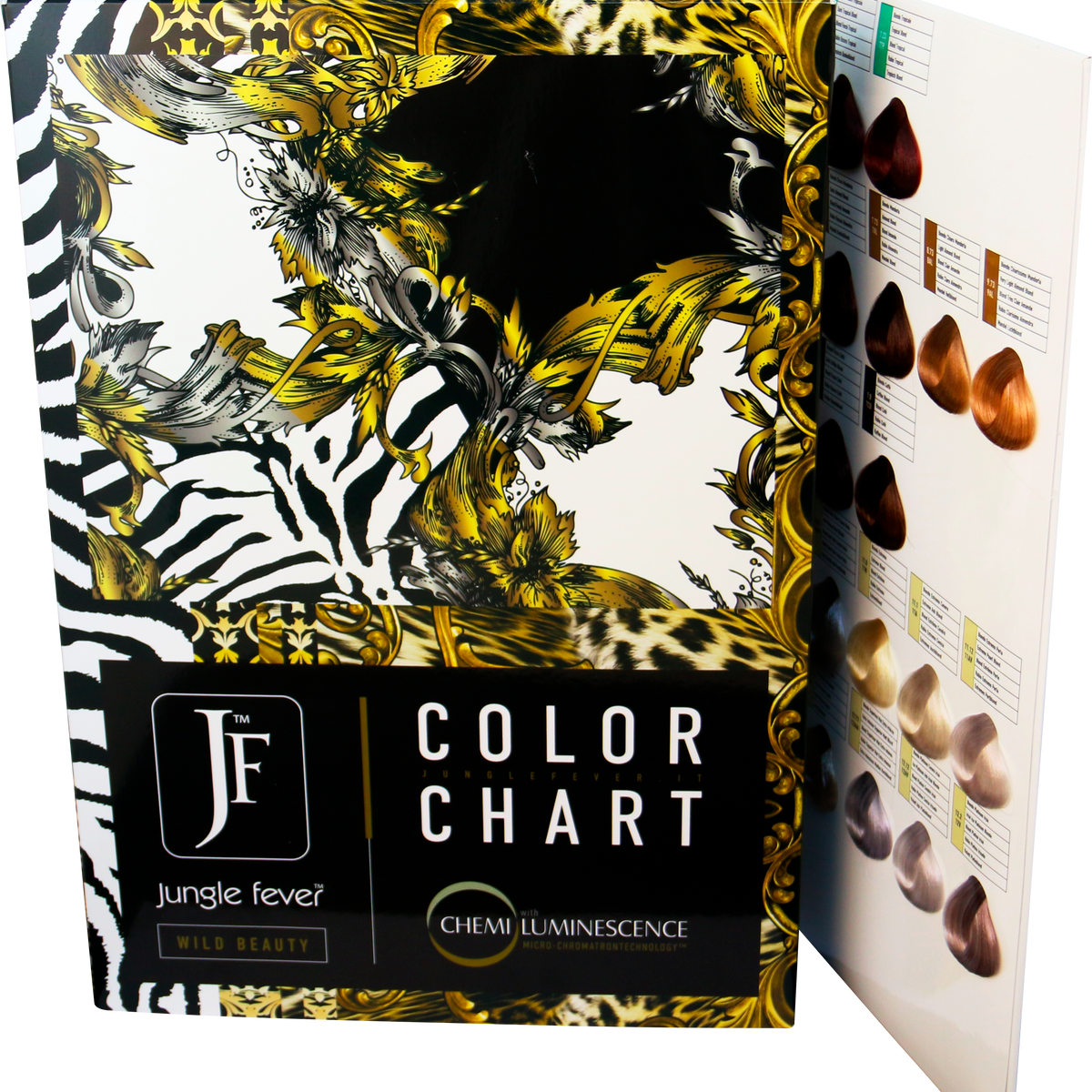 Jungle Fever Colour Chart JungleFeverUK